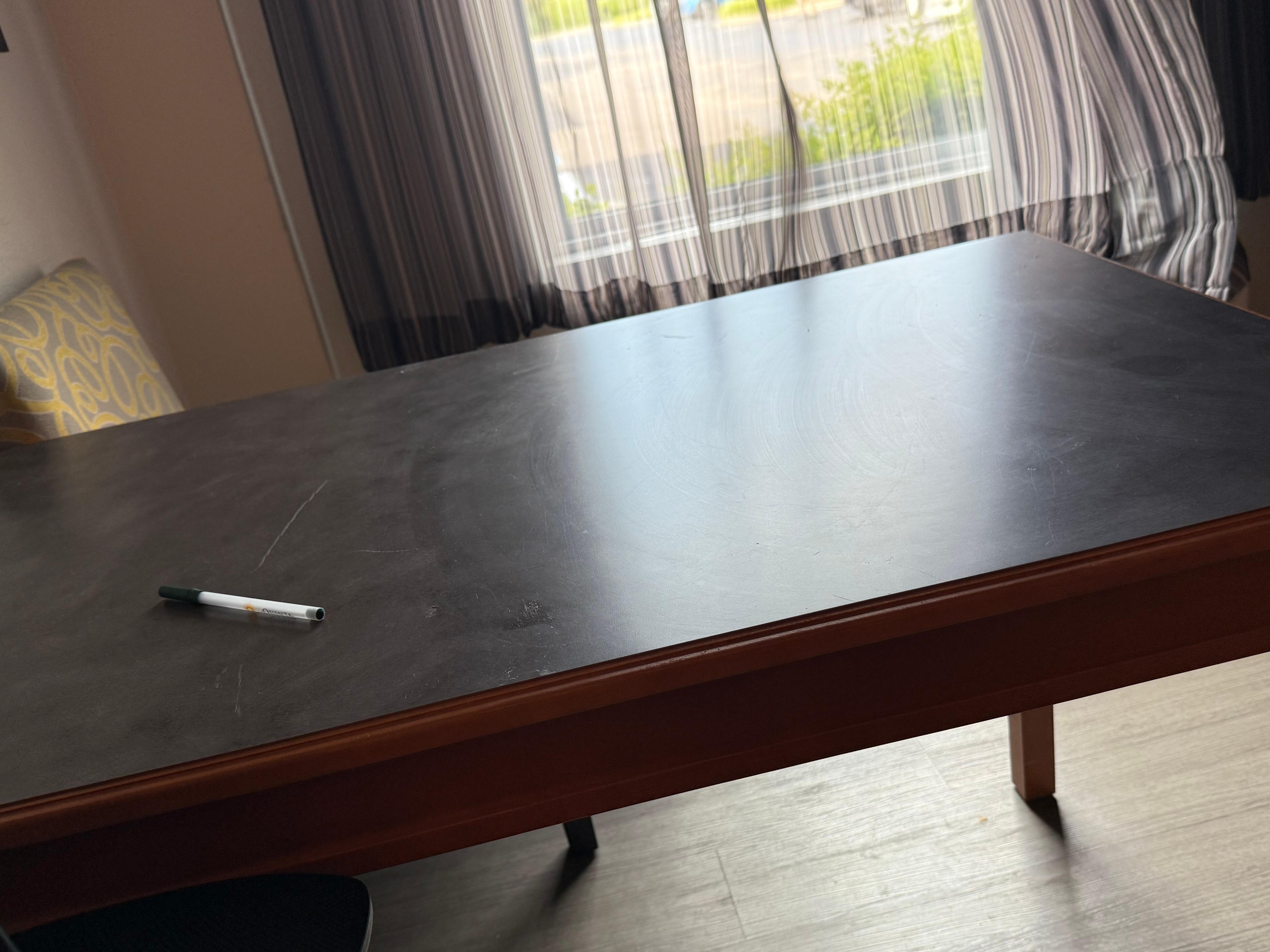 Dirty table