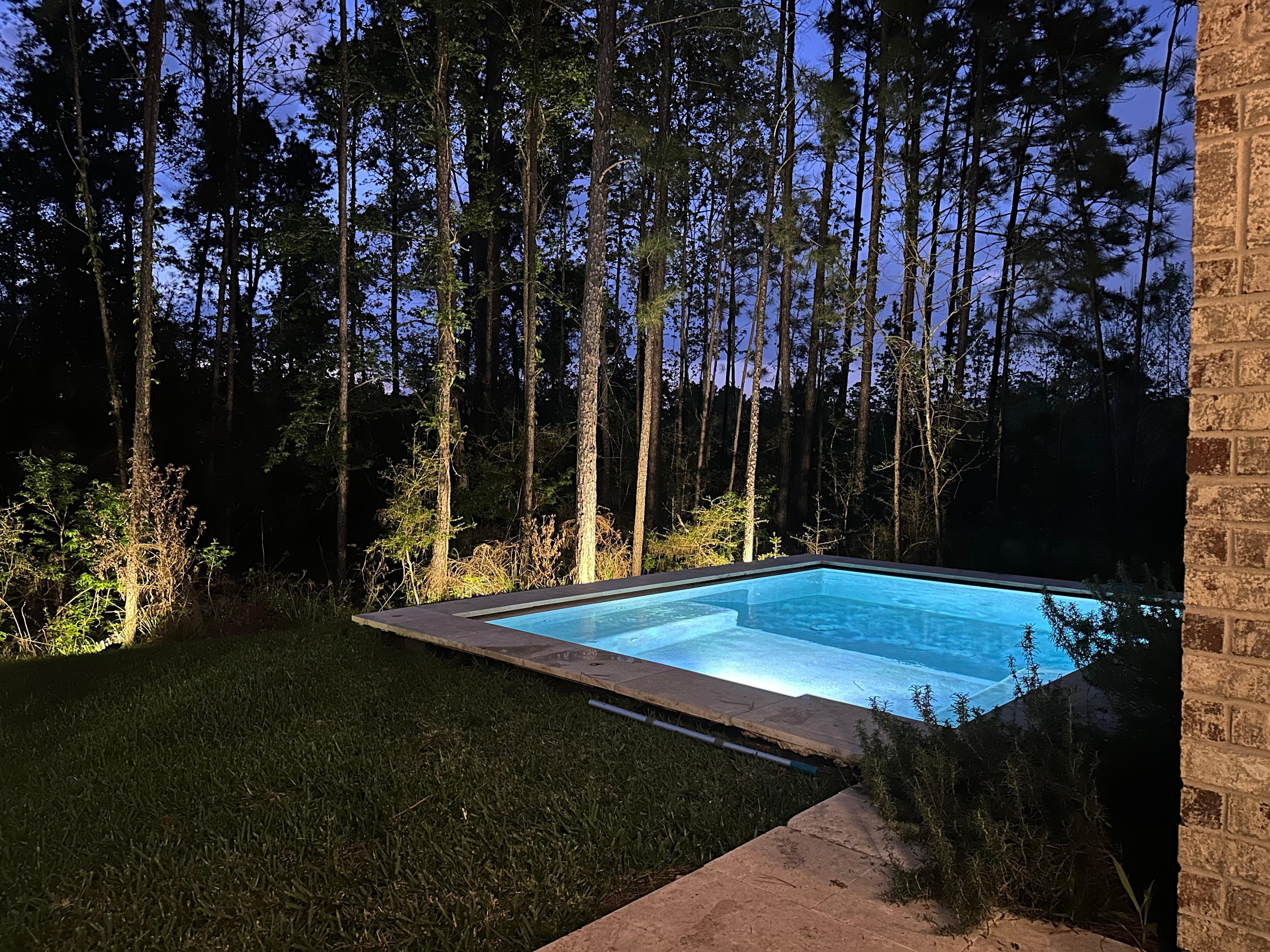 Beautiful outdoor lighting