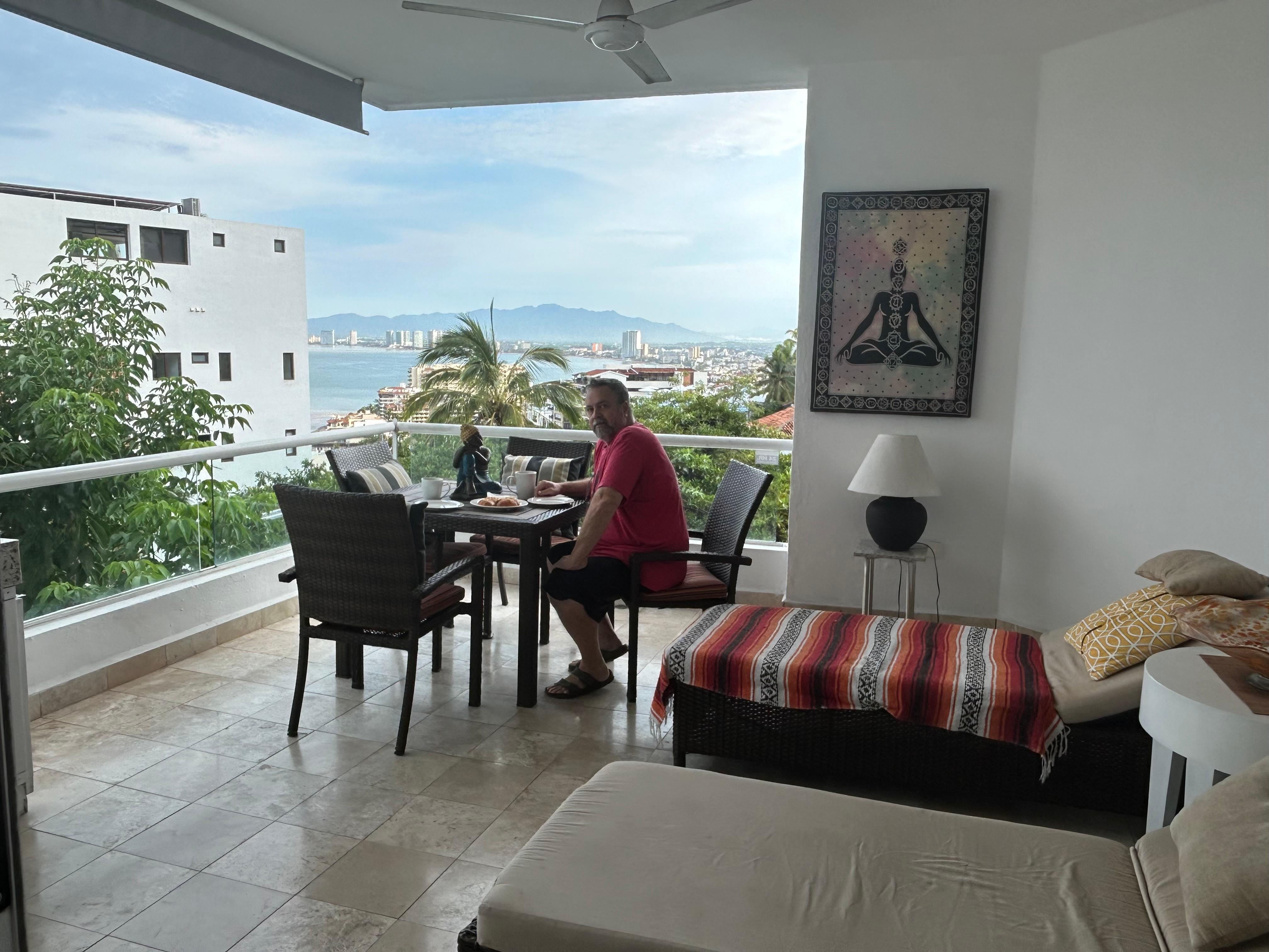 Big Guy enjoying the big view