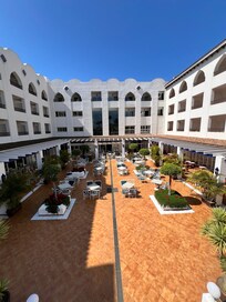 Courtyard from pool deck