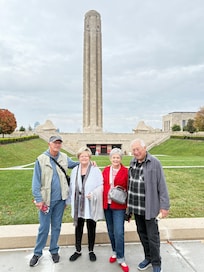 In front of WWI Museum and Memorial.