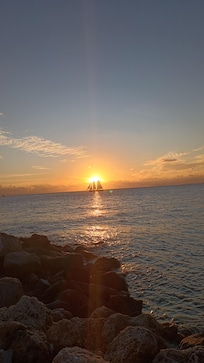 Ready for sunset at Ft Zach