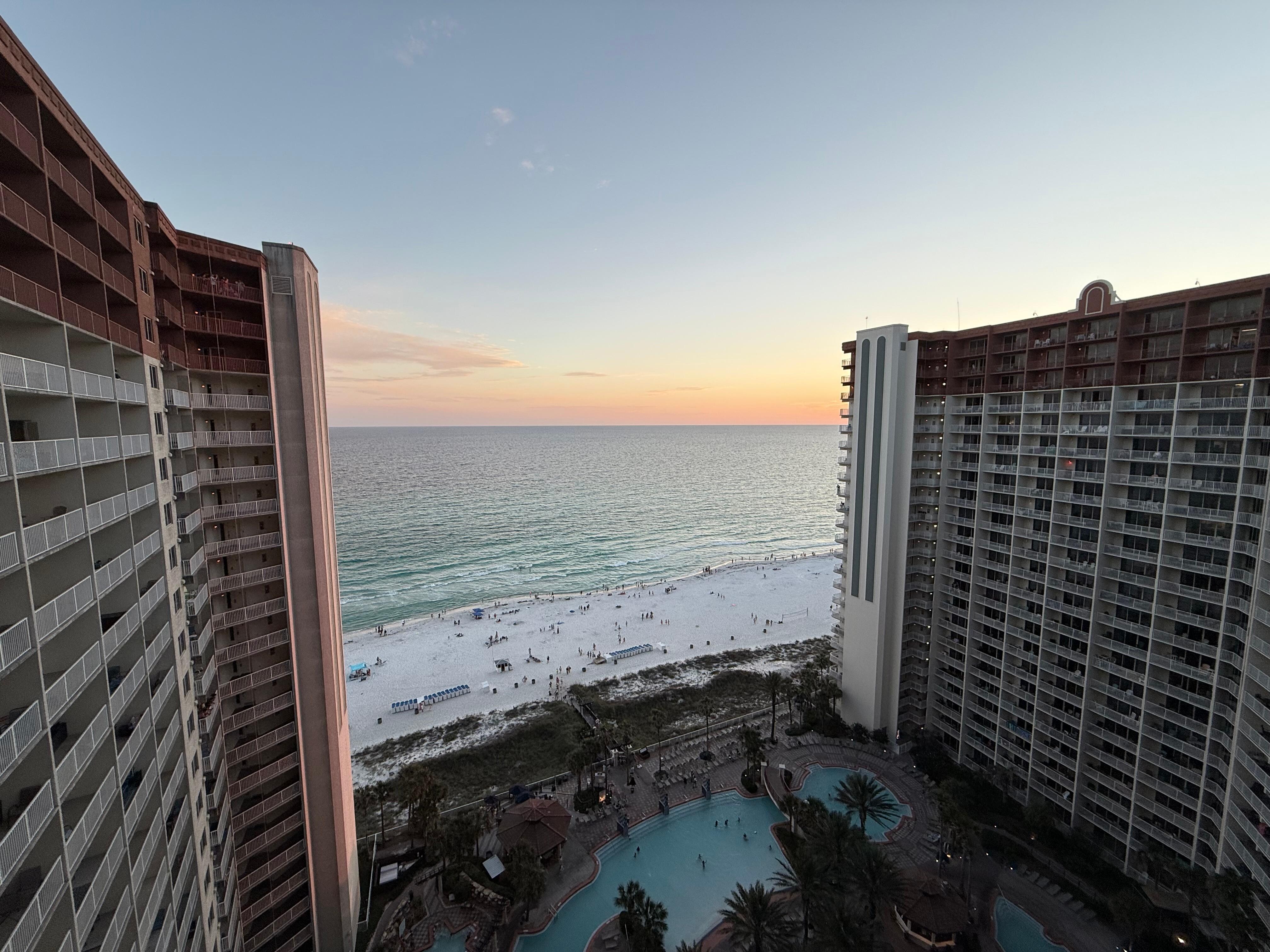 View from room balcony