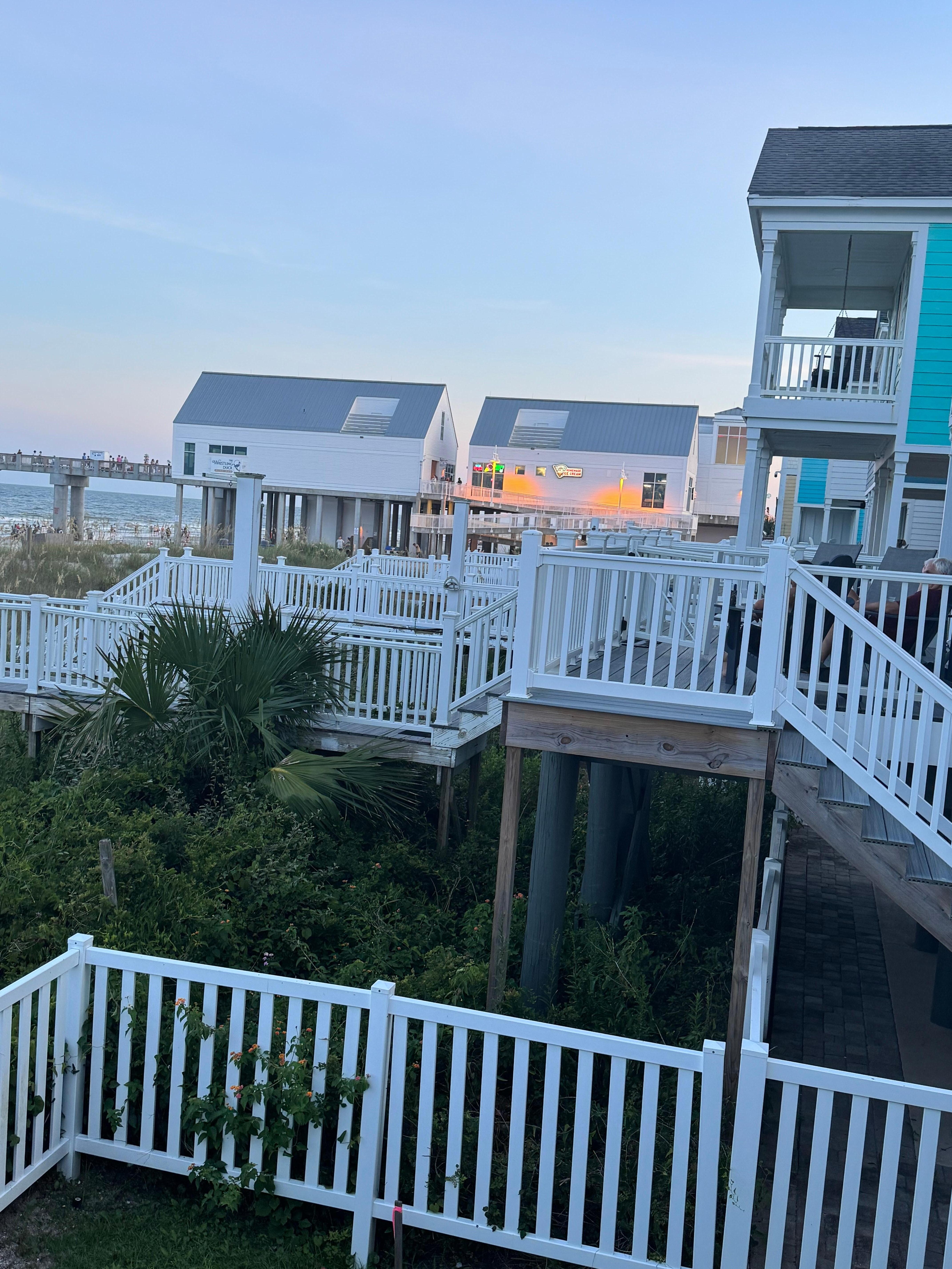 House location to the Surfside Pier