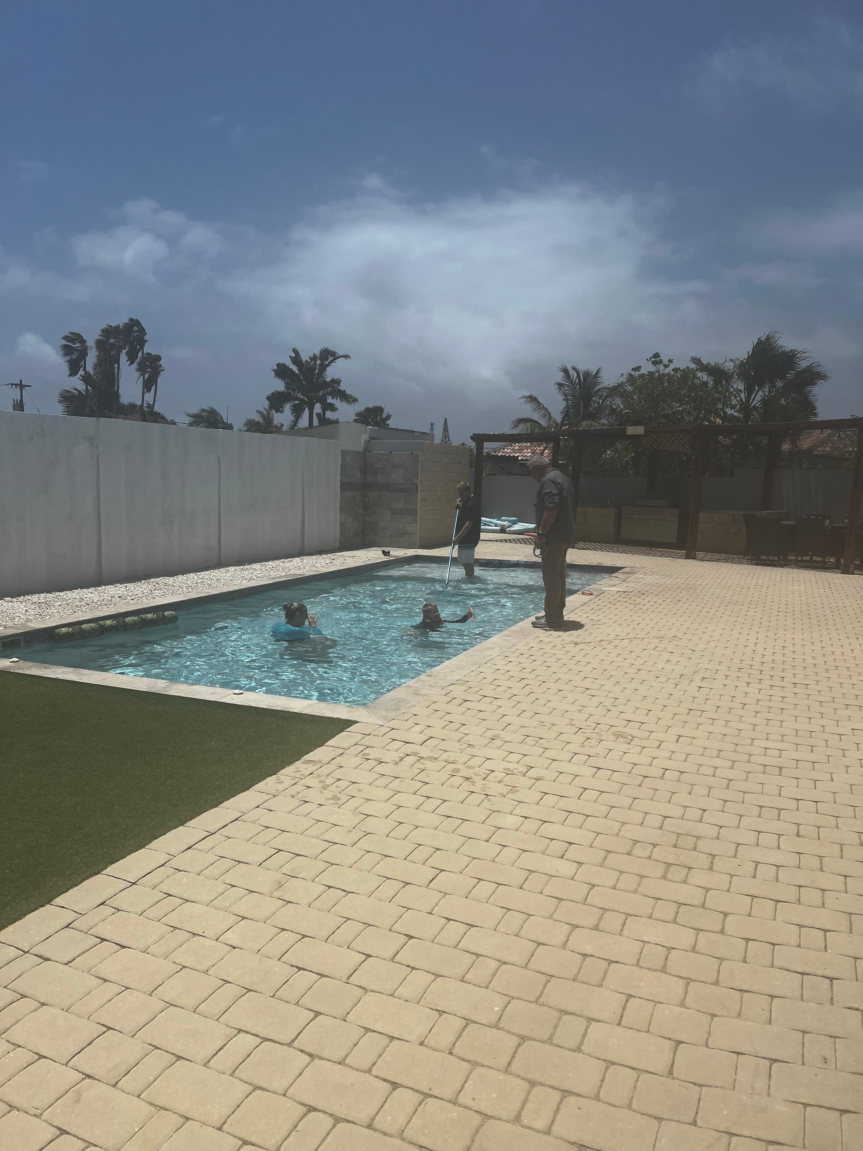 The kids loved the pool, super clean and refreshing!