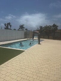 The kids loved the pool, super clean and refreshing!