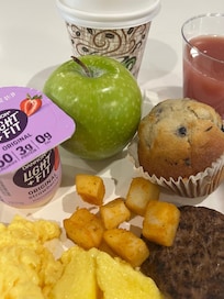 Great selection of breakfast items