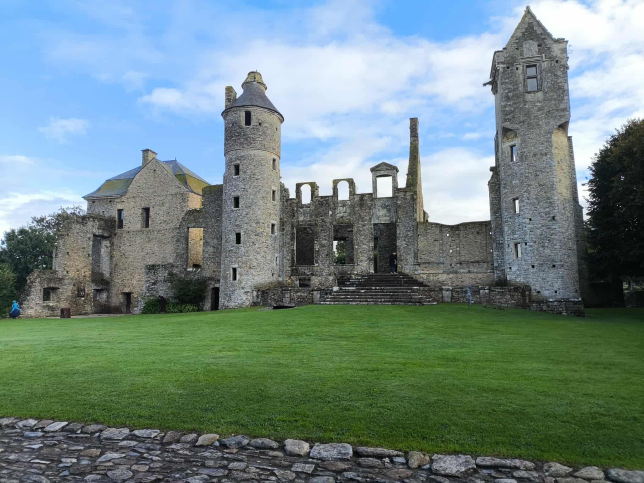 visite du chateau de Gratot