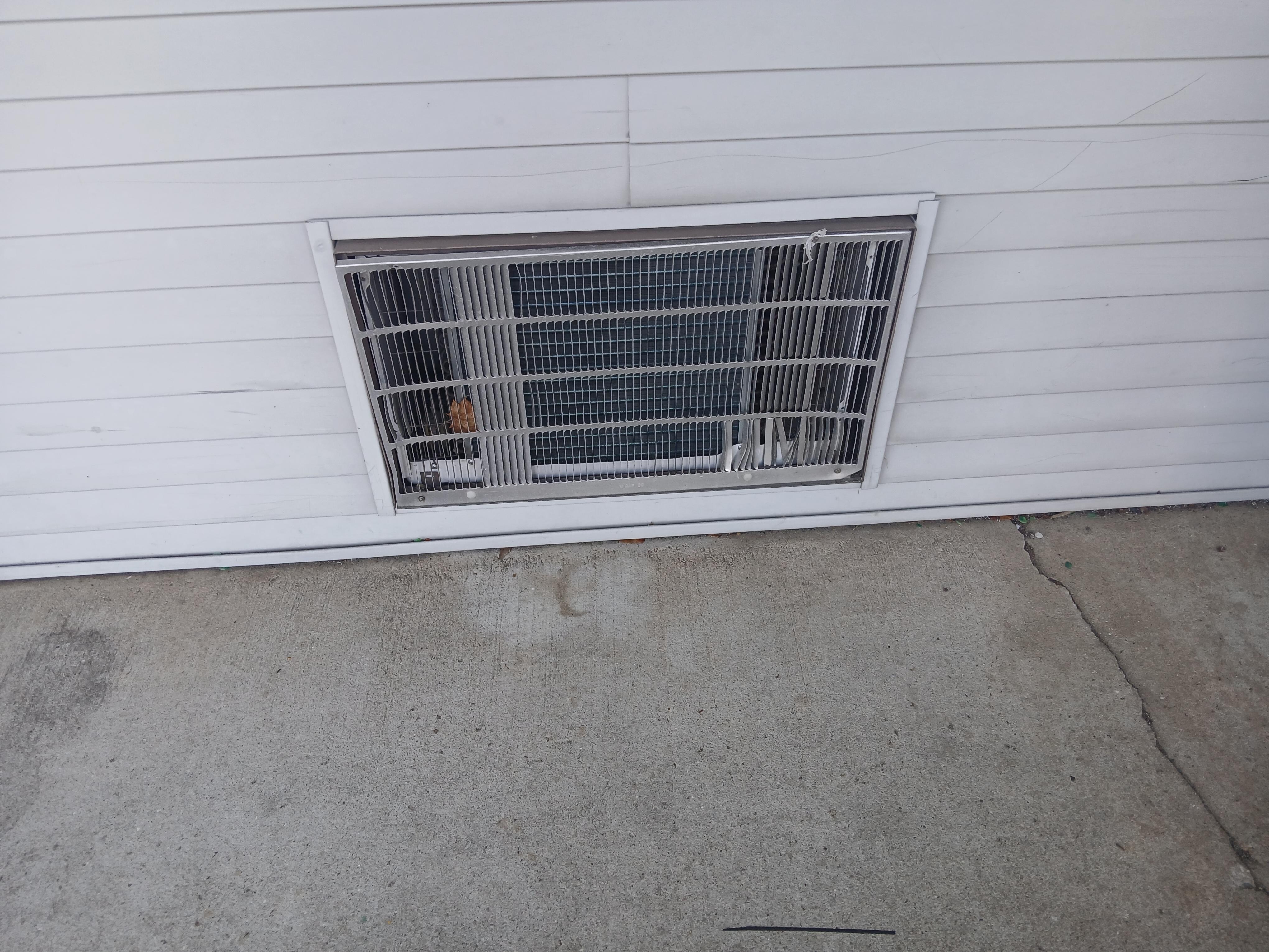 Air conditioner outside view