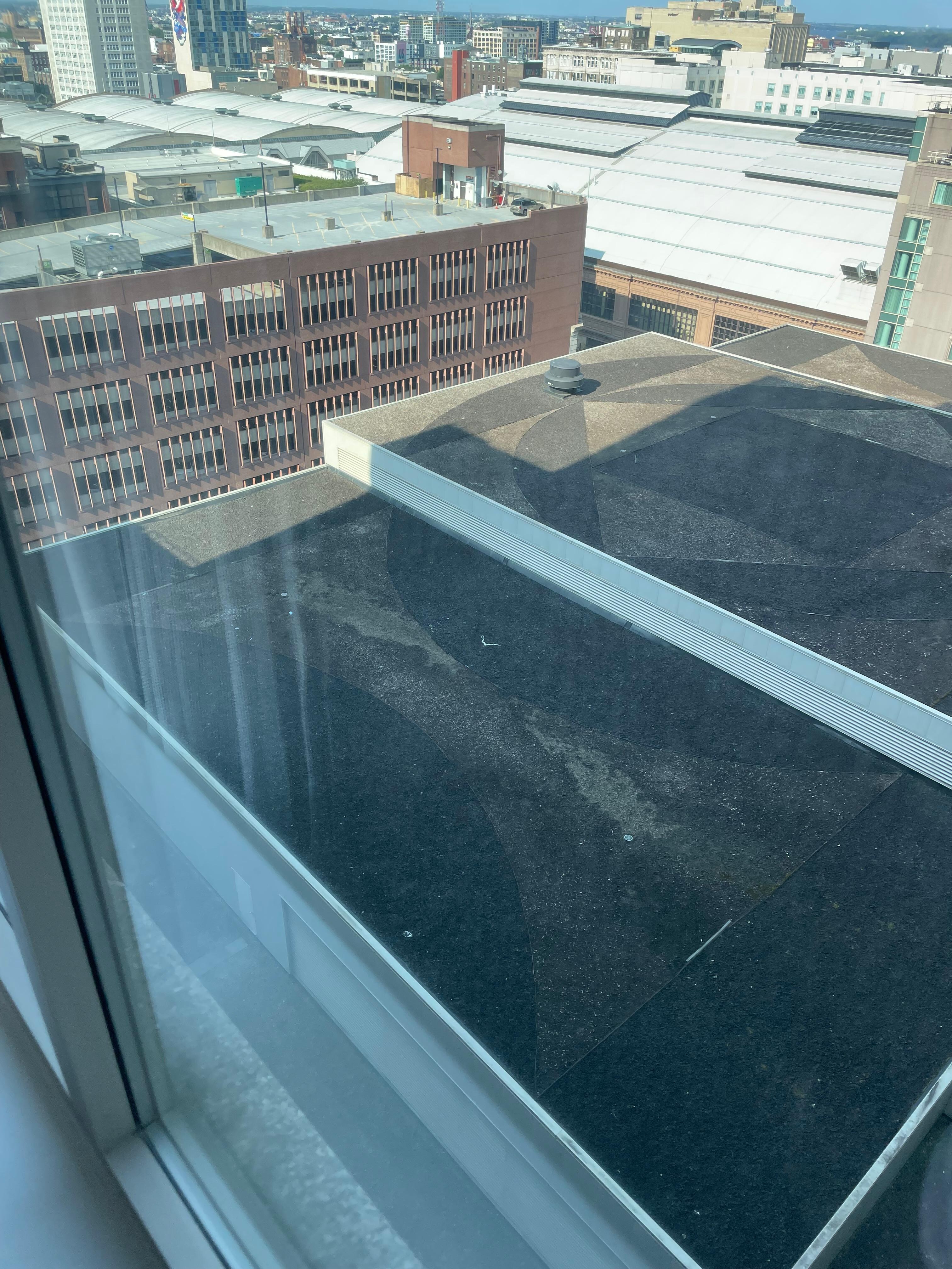 View from room window