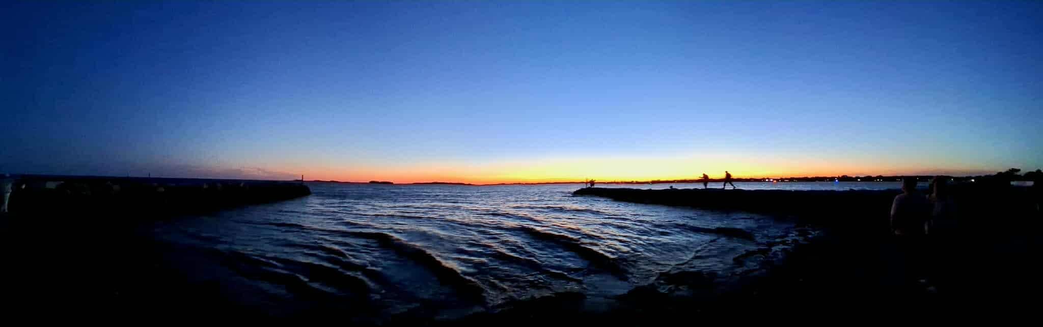 Panoramic ocean view