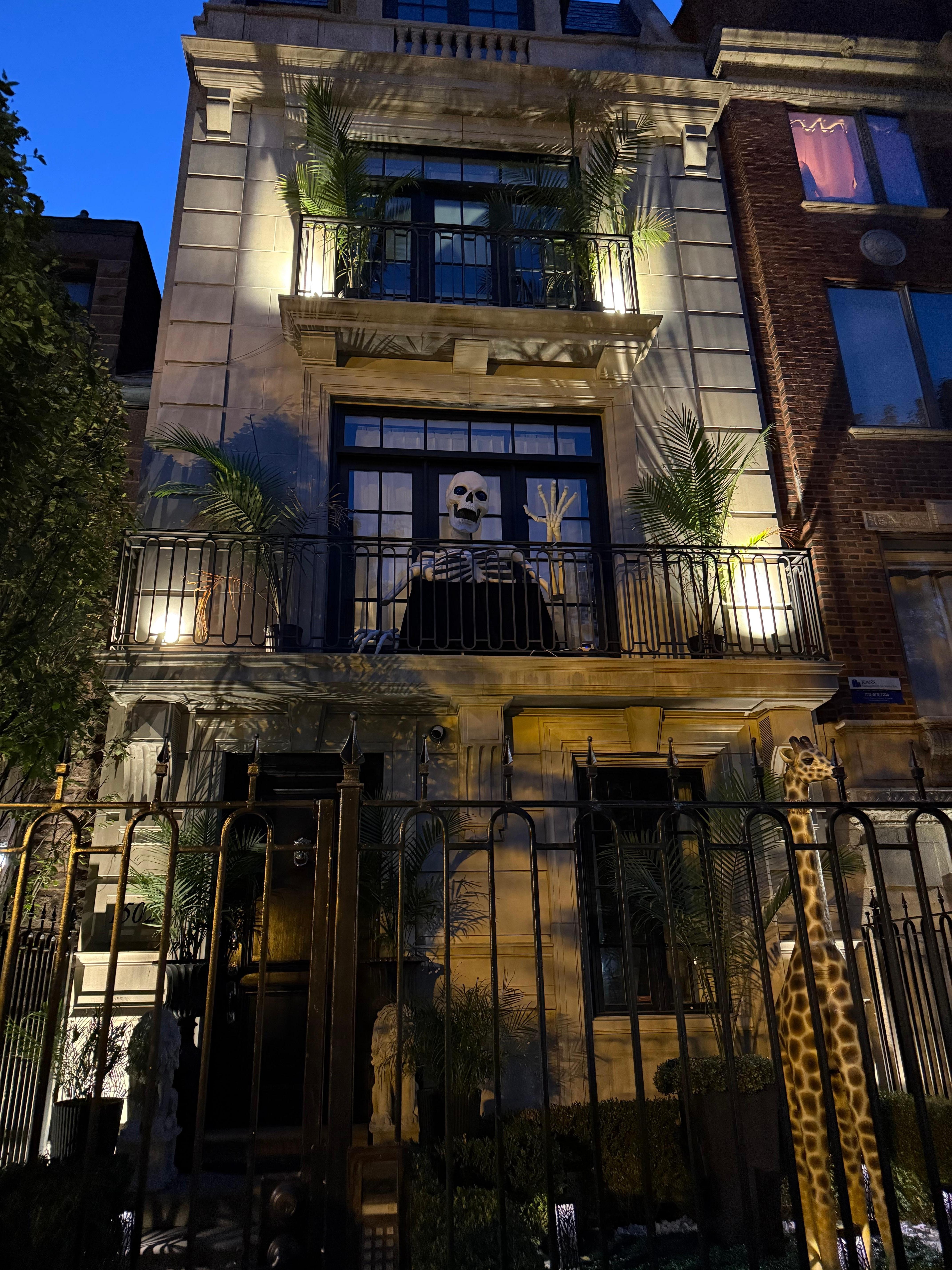 Neighborhood surrounding the hotel.