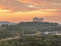 Morning sunrise view. Beautiful