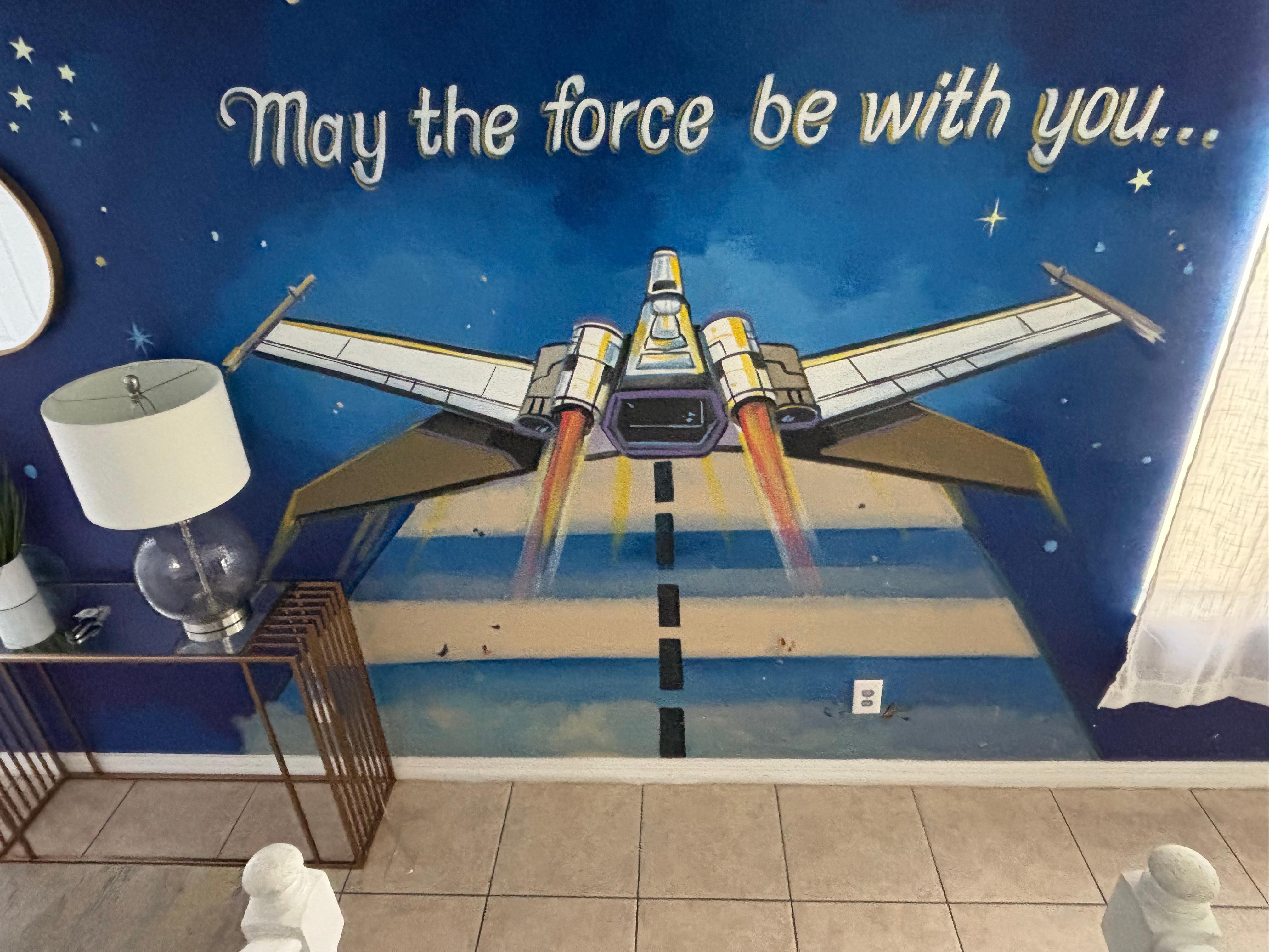 Main level bottom of stairs