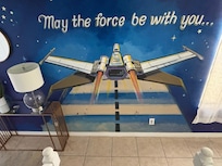 Main level bottom of stairs