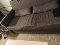 Sofa inside room already deformed. Very incomfortable