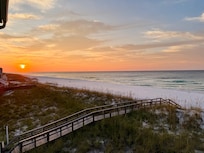 Sunrise from the patio