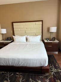 Clean and comfy bed