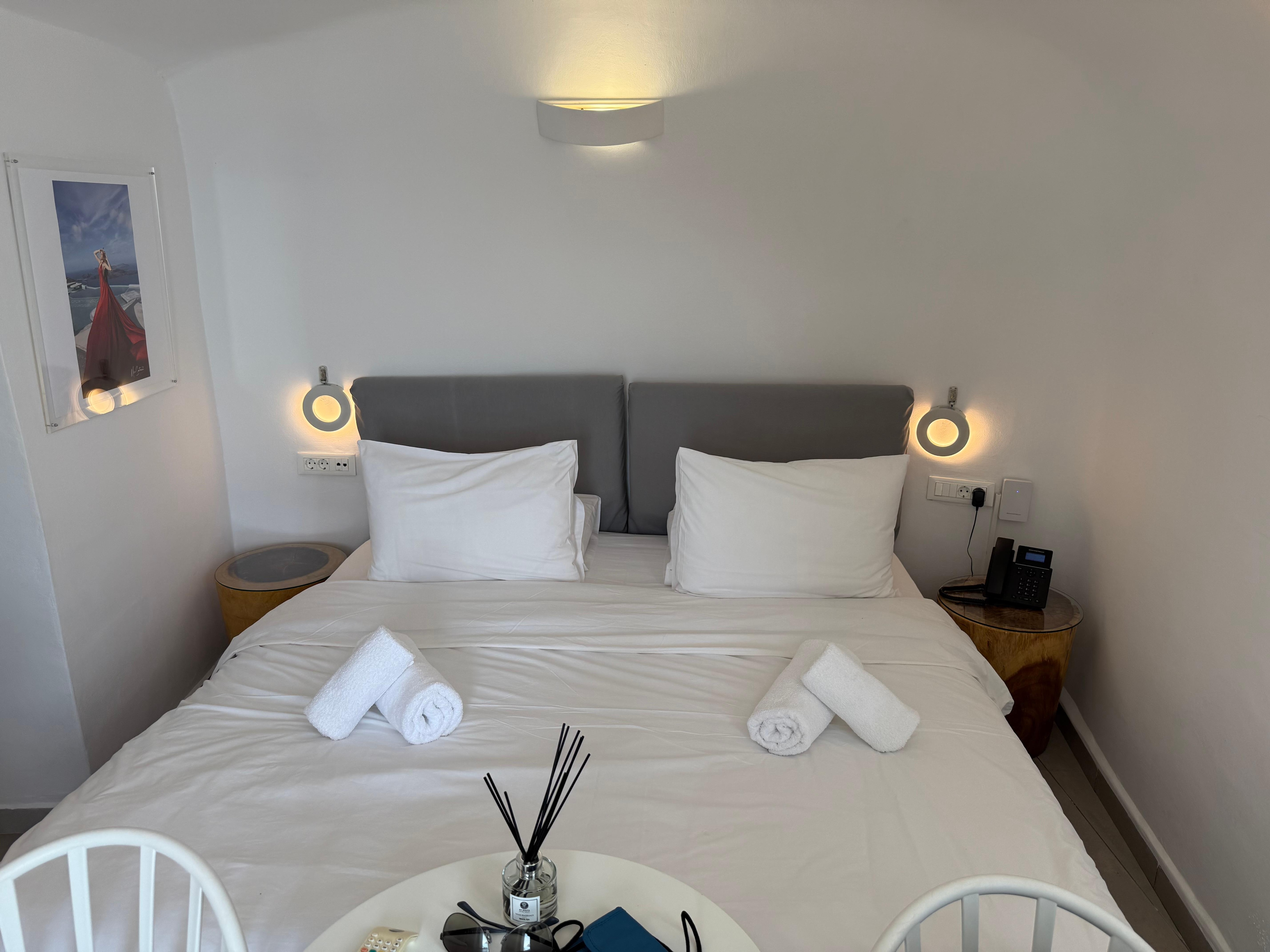 The bed room