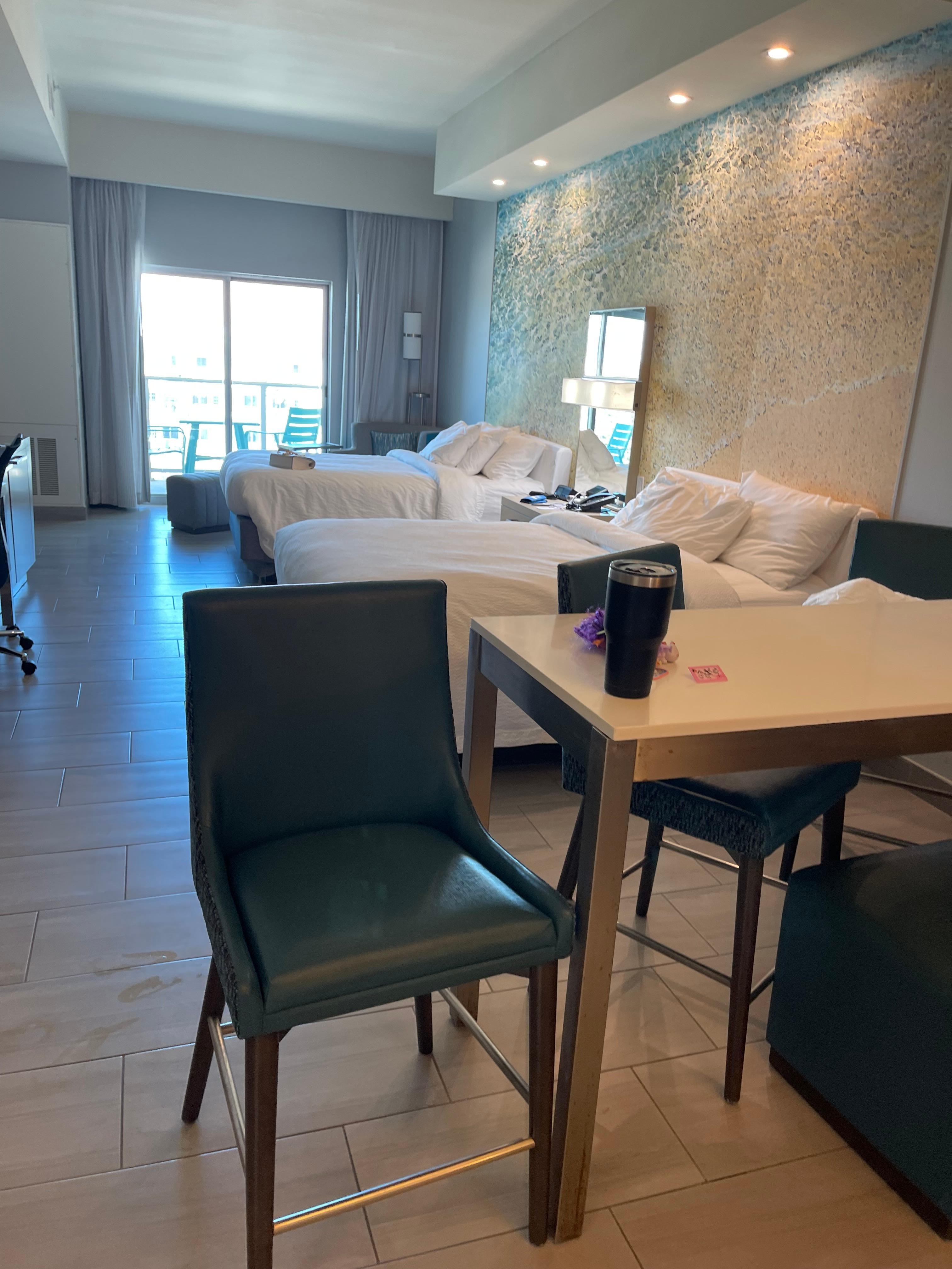 Habitación después que entro housekeeping 