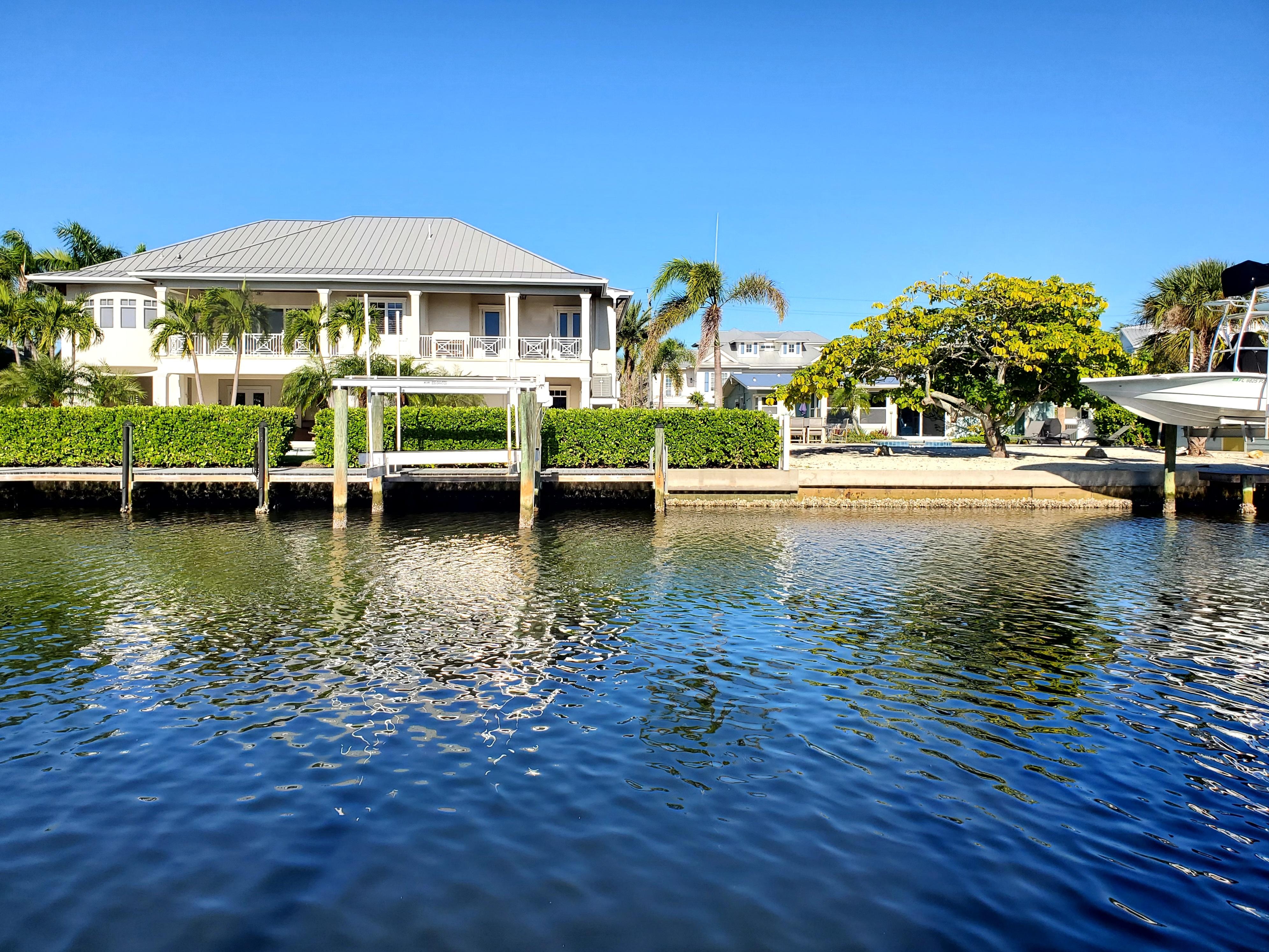 House across the canal