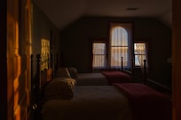 Bedroom at sunrise