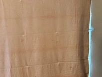 Window shade was dirty, stained and it looked like mold.