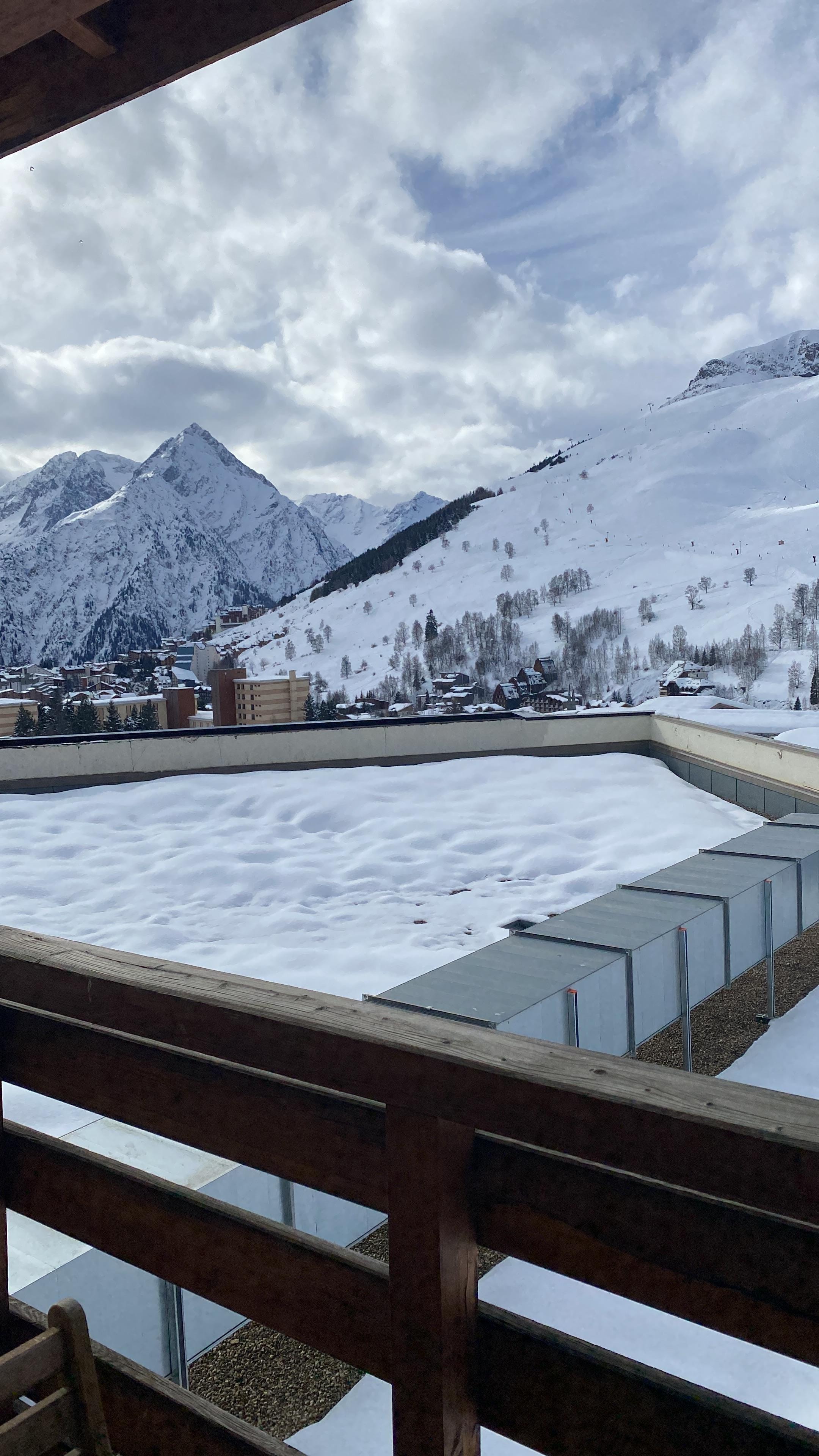 Blick von dem Balkon