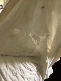 Broken blanket