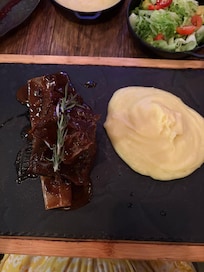 Food at Bruja restaurant