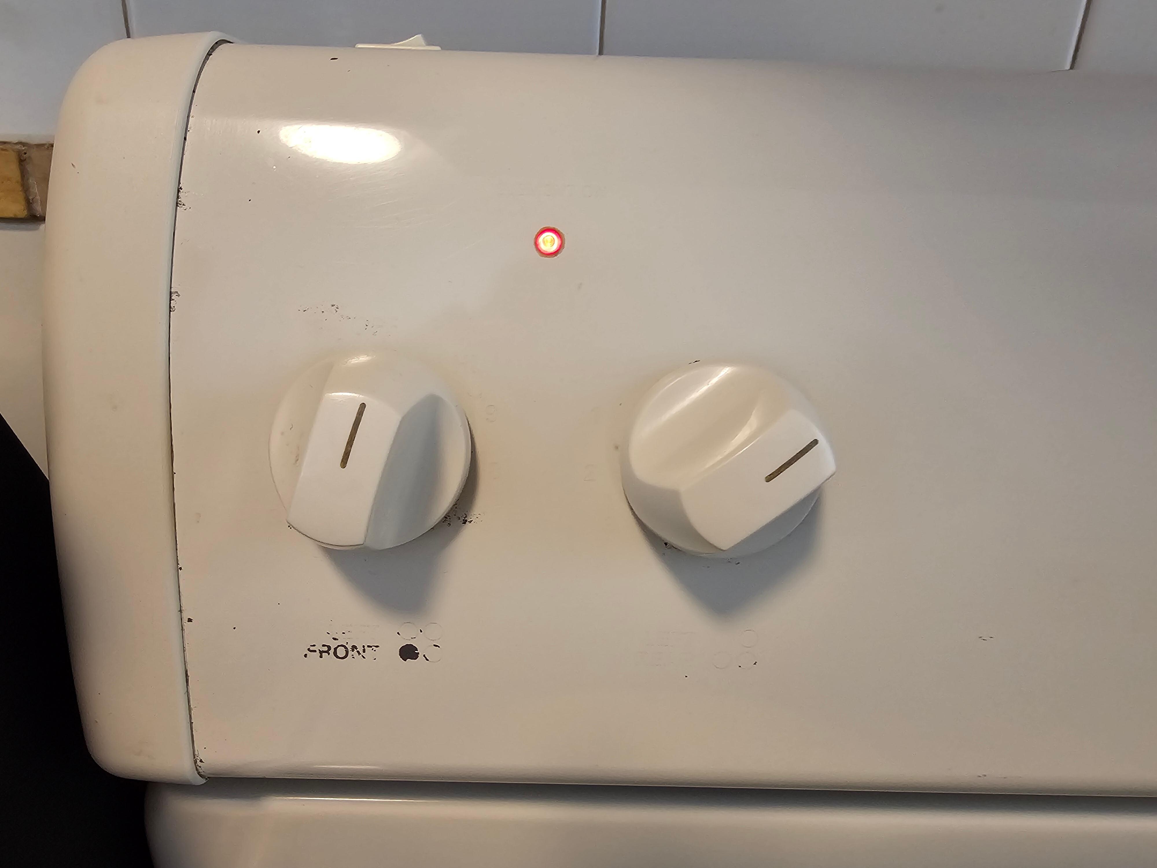 The stove knobs no longer have numbers, it's a guessing game as to the temp. 