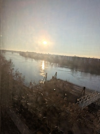 Also view from room on other side of bridge