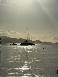 Sunset at Cruz Bay