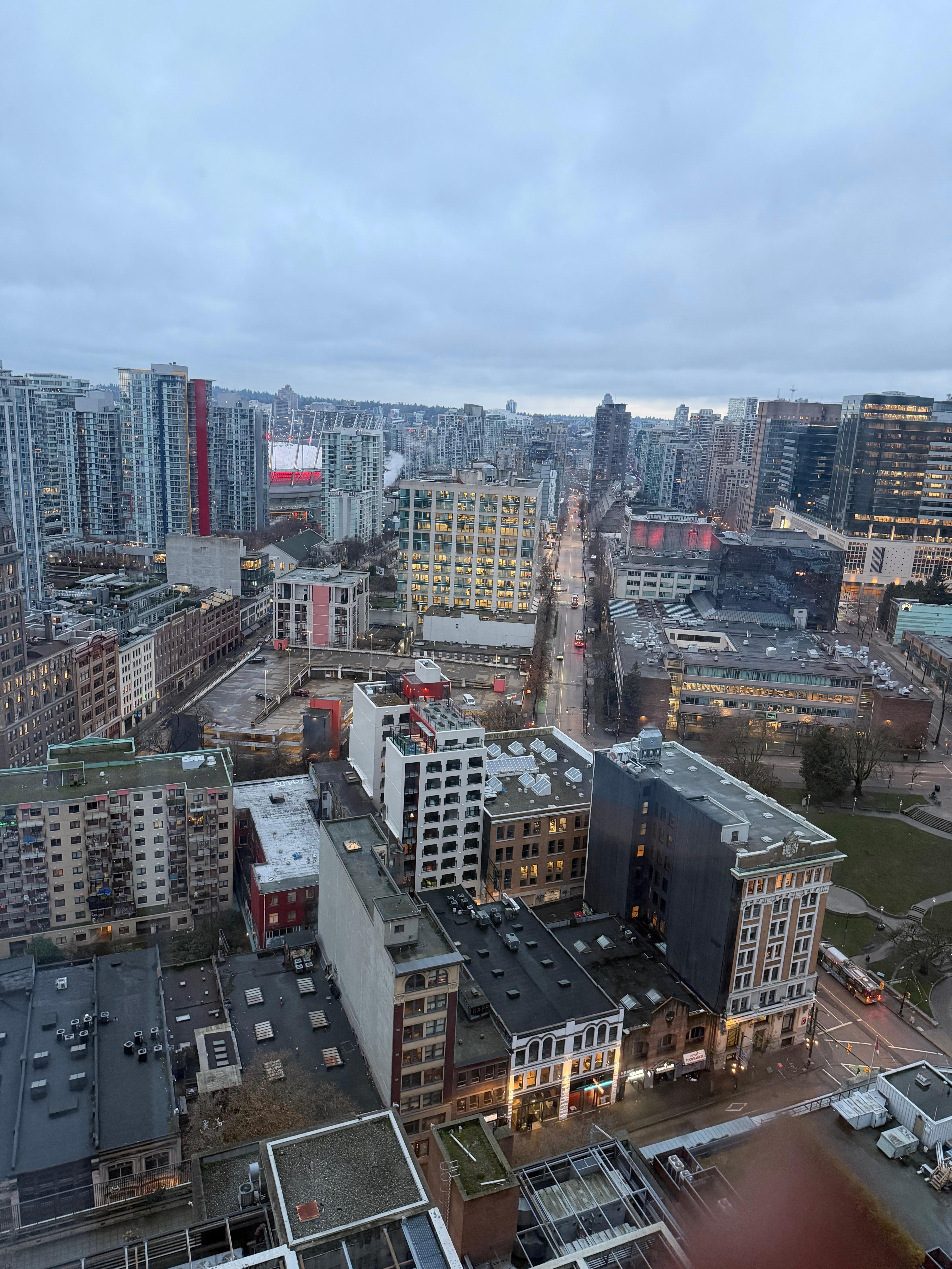 Apartment view was lovely