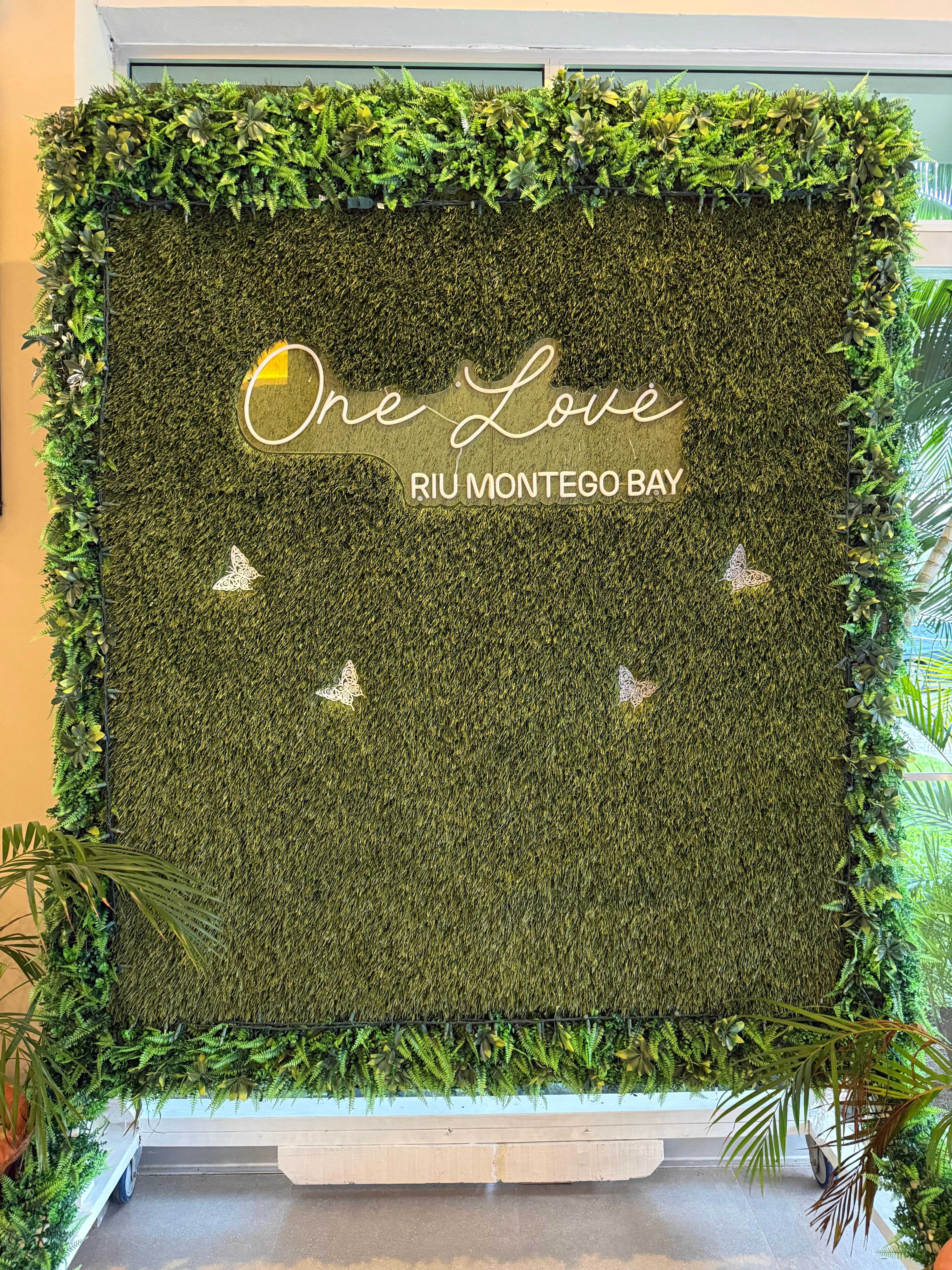 One love from the lobby.