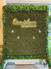 One love from the lobby.