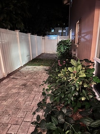 View toward front of house.