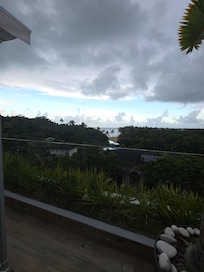 From the balcony