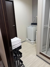 Bathroom was spacious