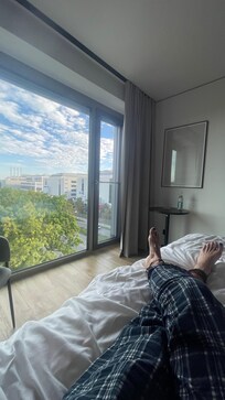 Waking up to this view