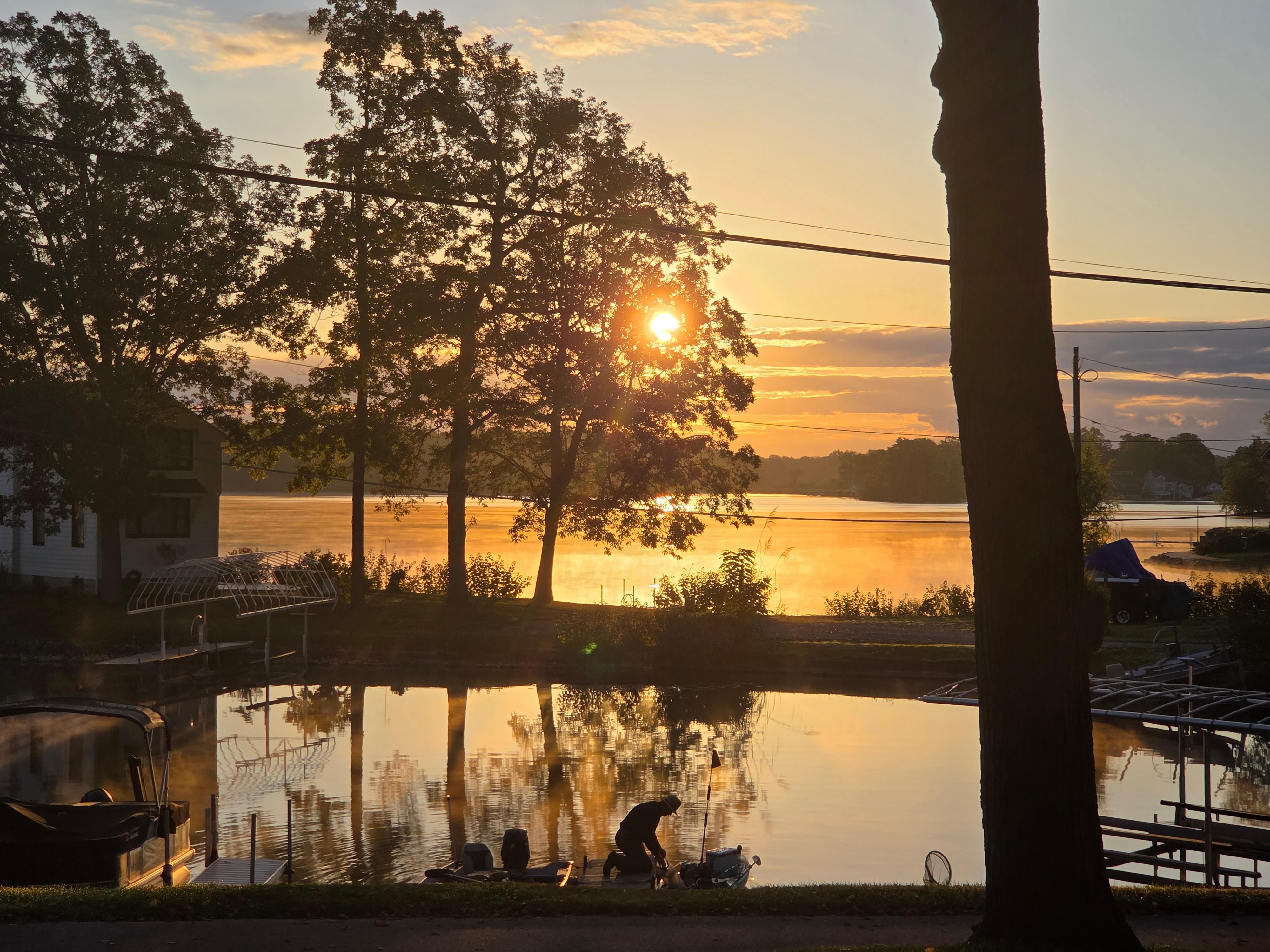 Morning Sunrise at Sylvan Lake