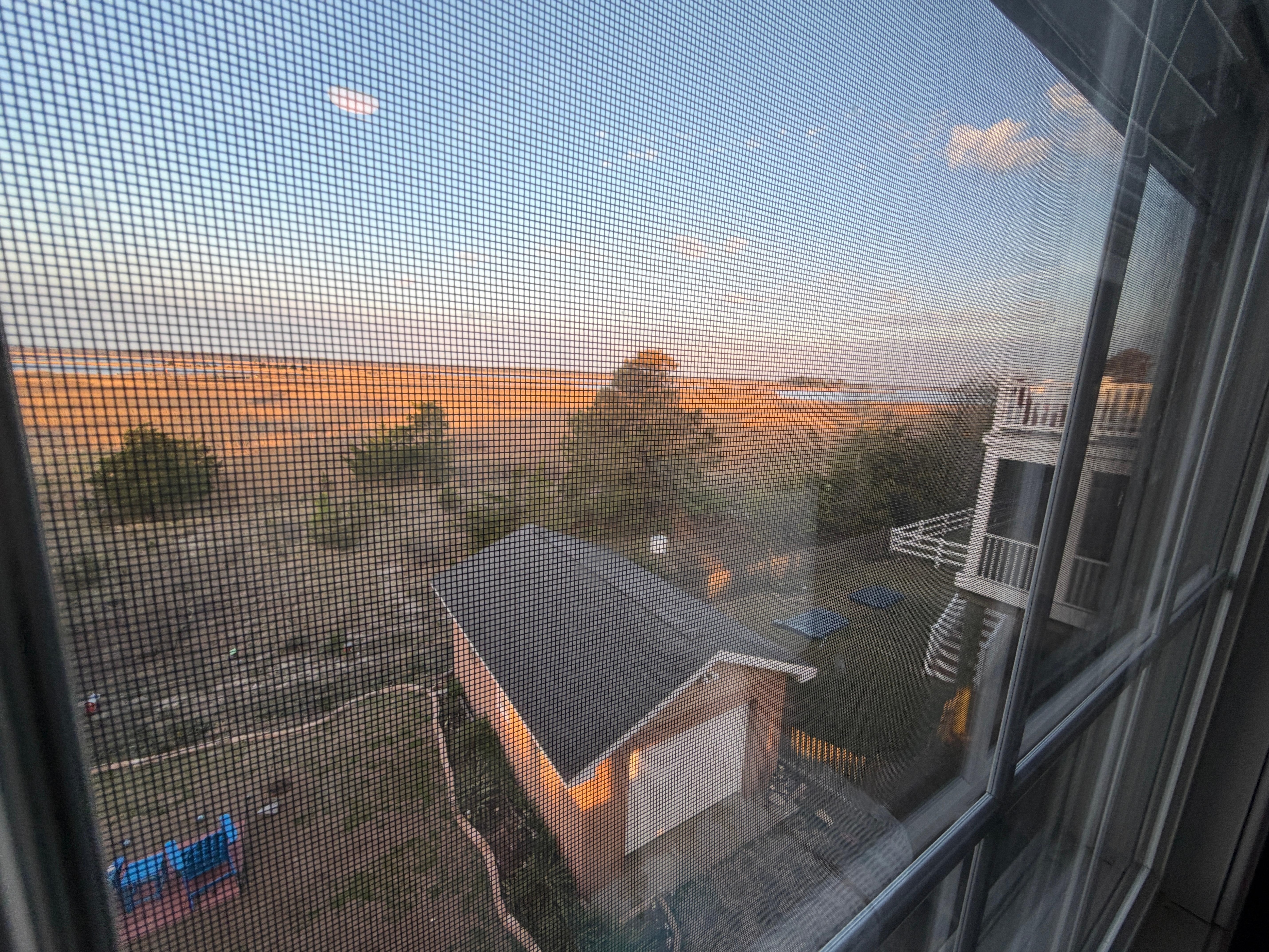 Awesome views to the back, too! 