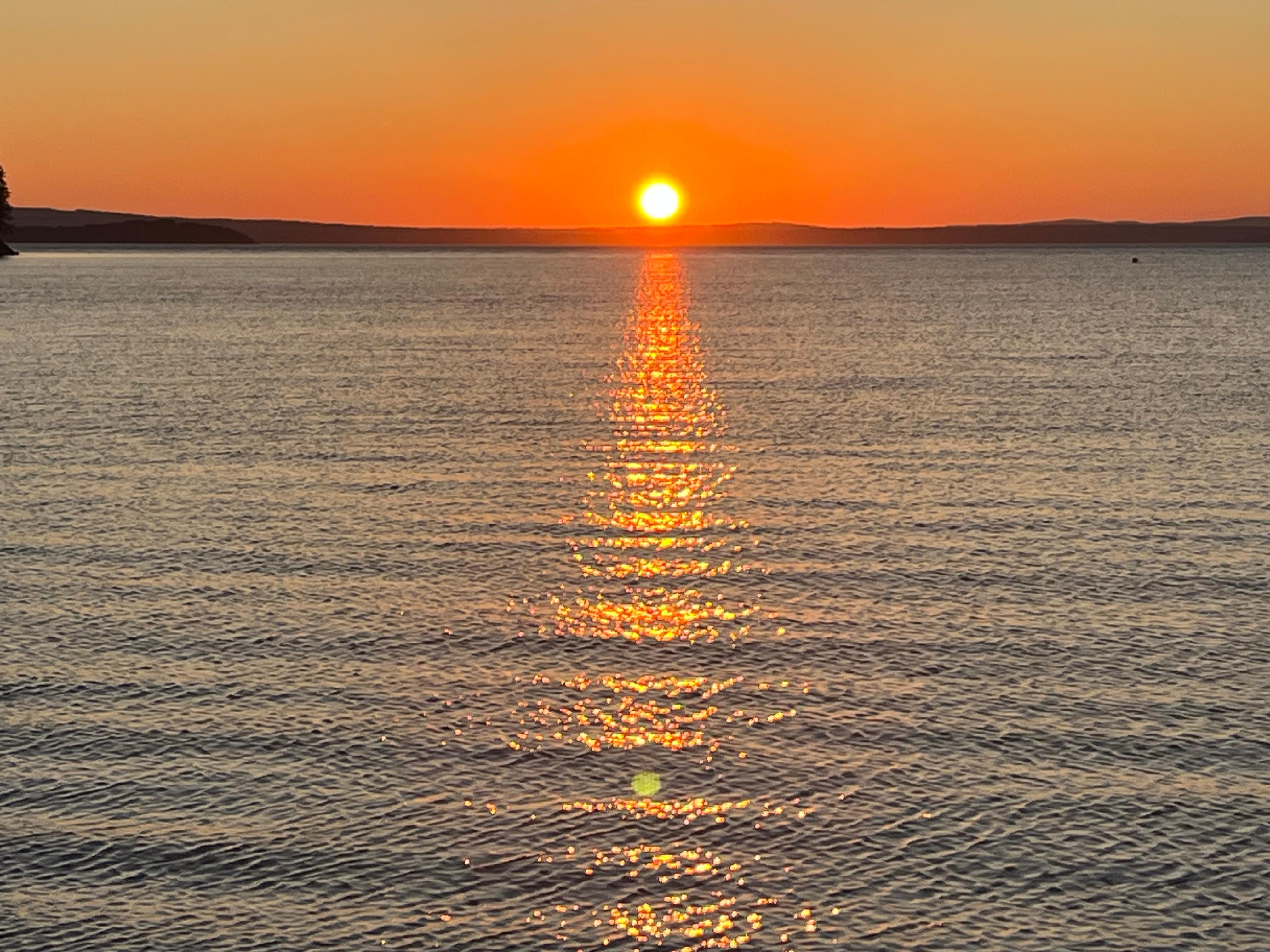 Amazing Sunsets at Back Shore Beach
