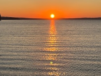 Amazing Sunsets at Back Shore Beach