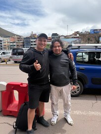 Un amigo más en cusco .
