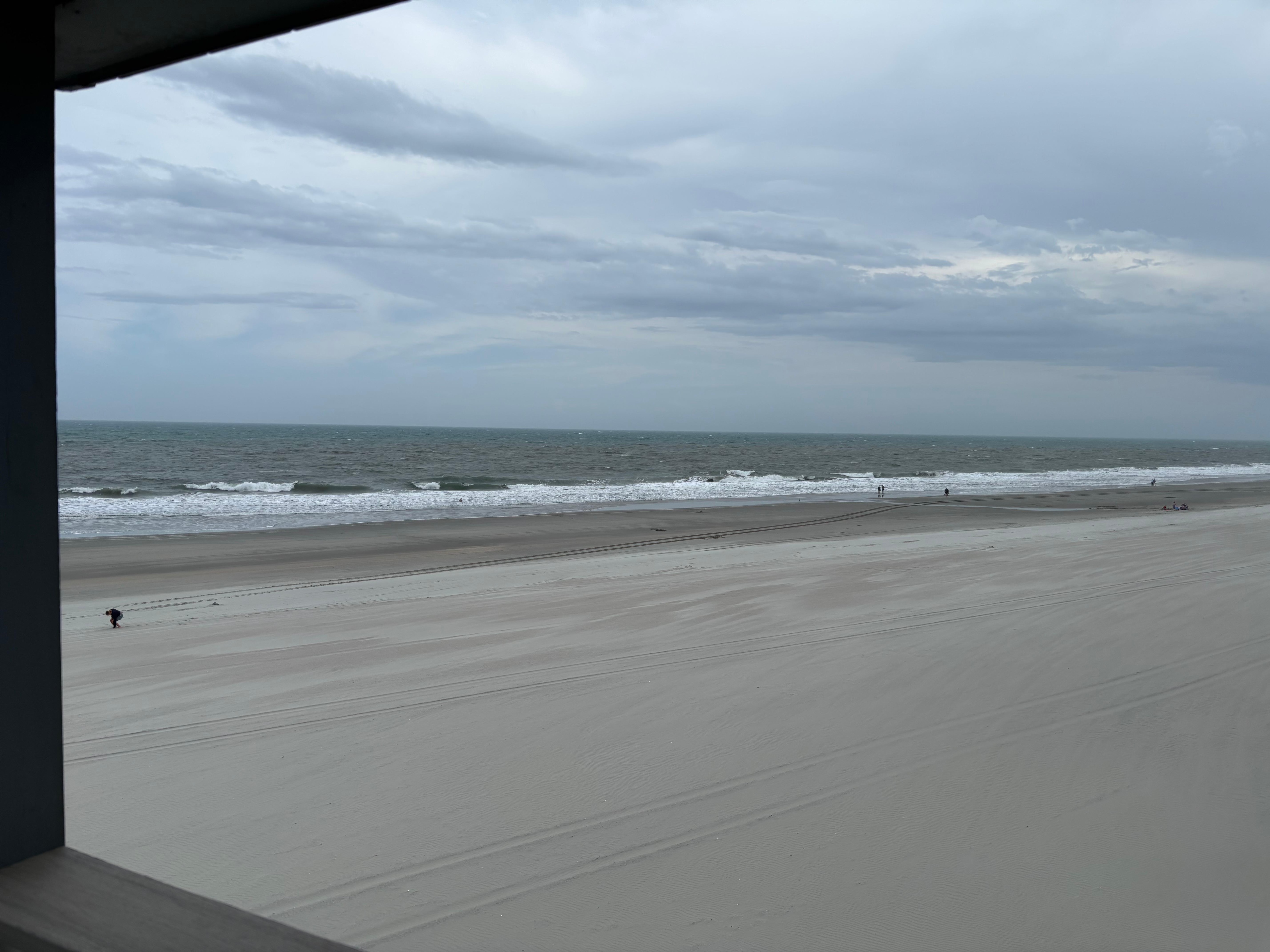 View to the left from balcony