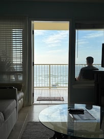 View from inside the condo. Perfection!