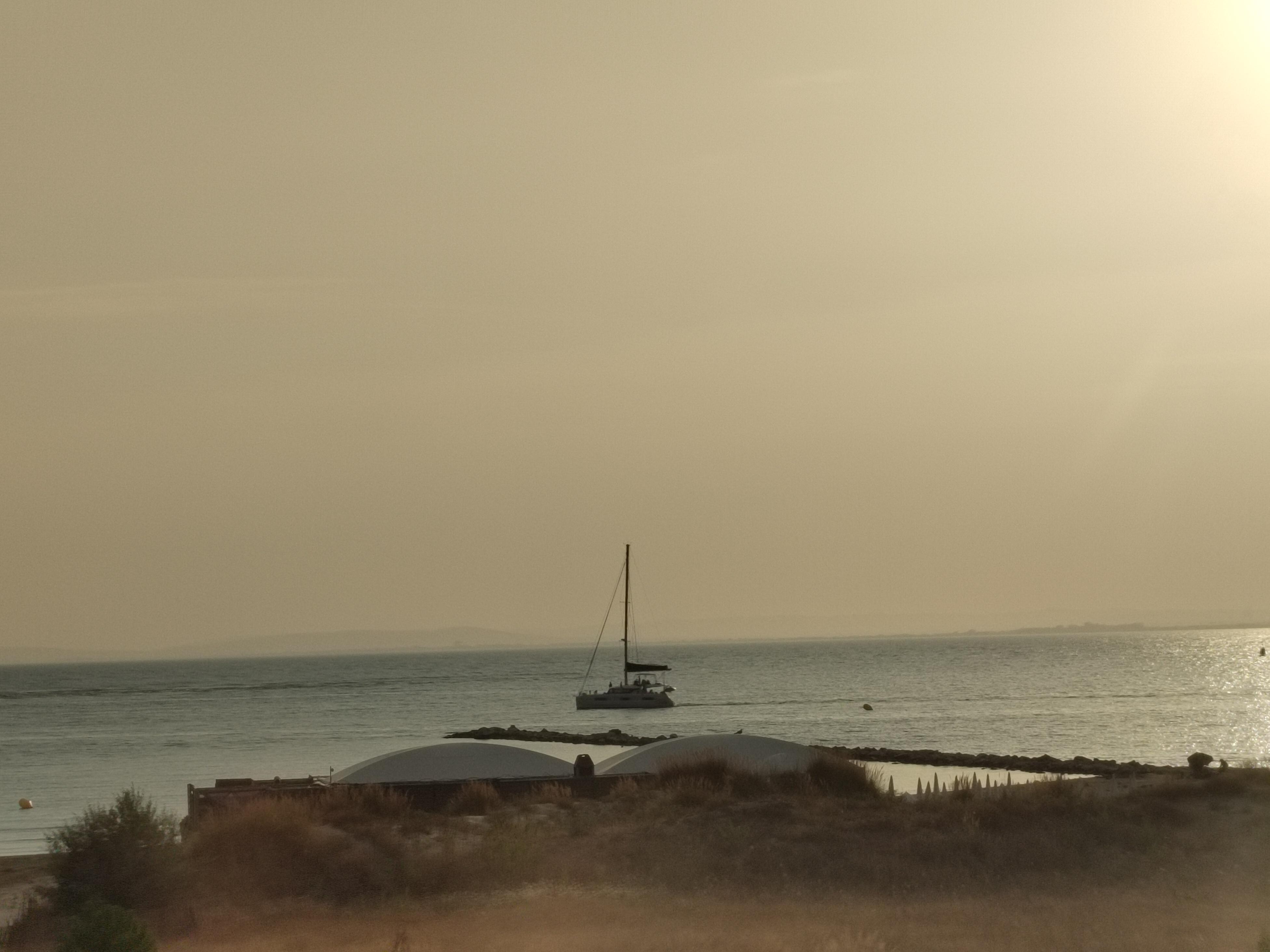 Un couché de soleil remarquable. 