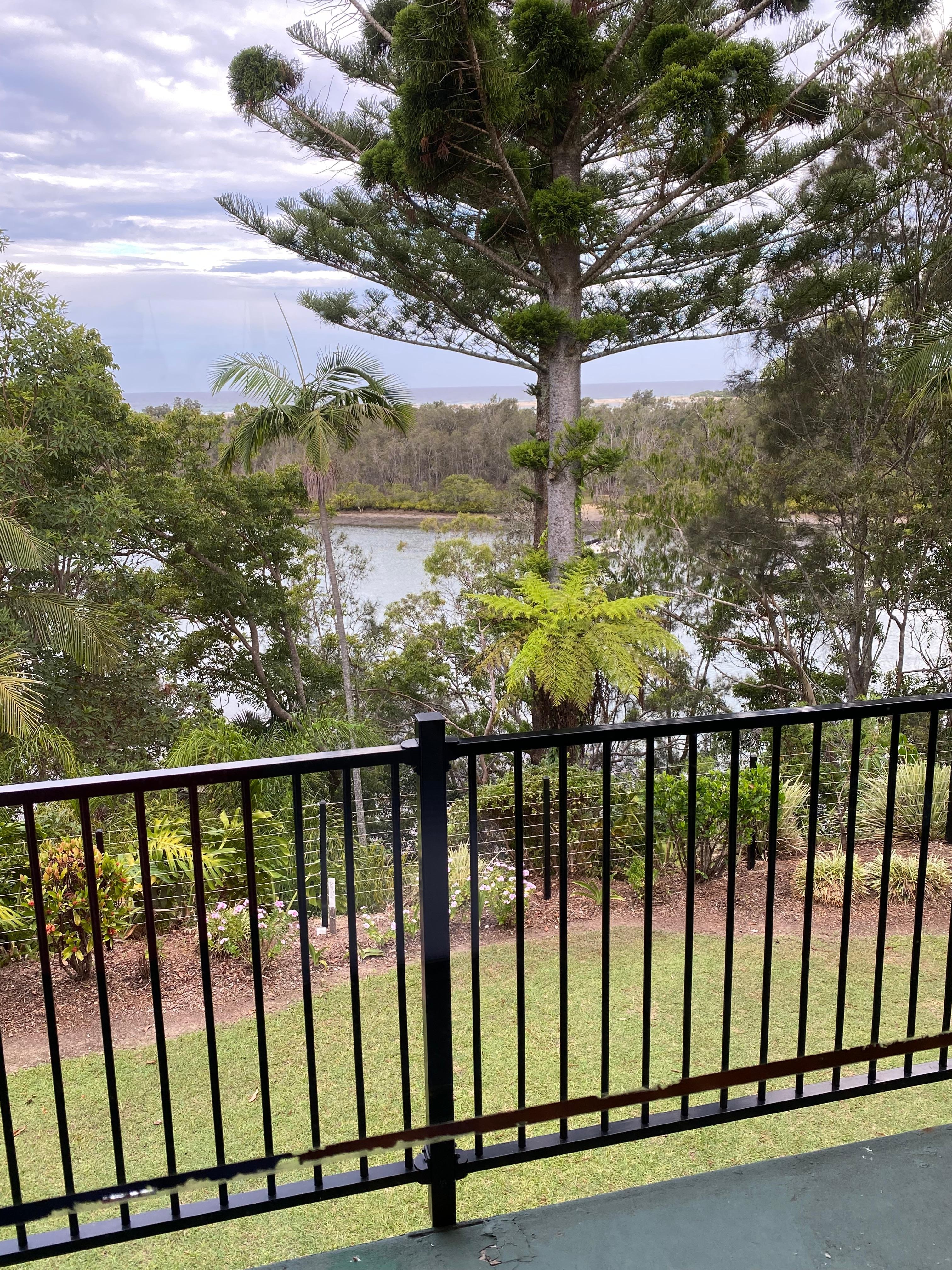 View from our room.  