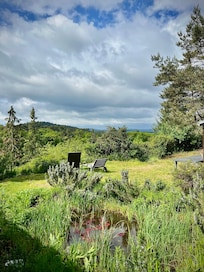 Ausblick vom Haus